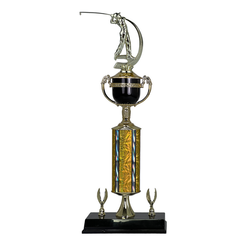 Trofeo de Tubo con Figura Serie 442 de Golf